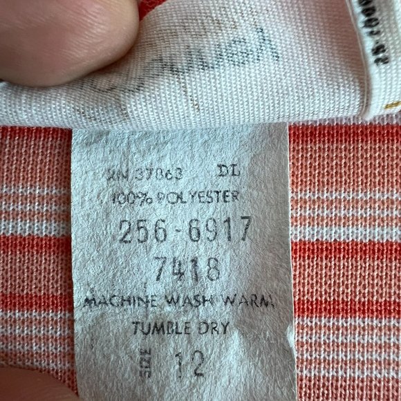 JCPenney Women's Pink / Salmon and White Layering Jacket - Picture 4 of 5